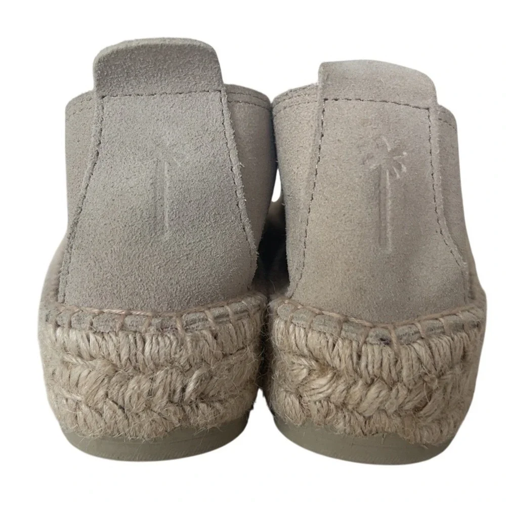 RARE Manebi Suede Espadrilles Evil Eye Design - Pristine condition SZ: 41  US 11